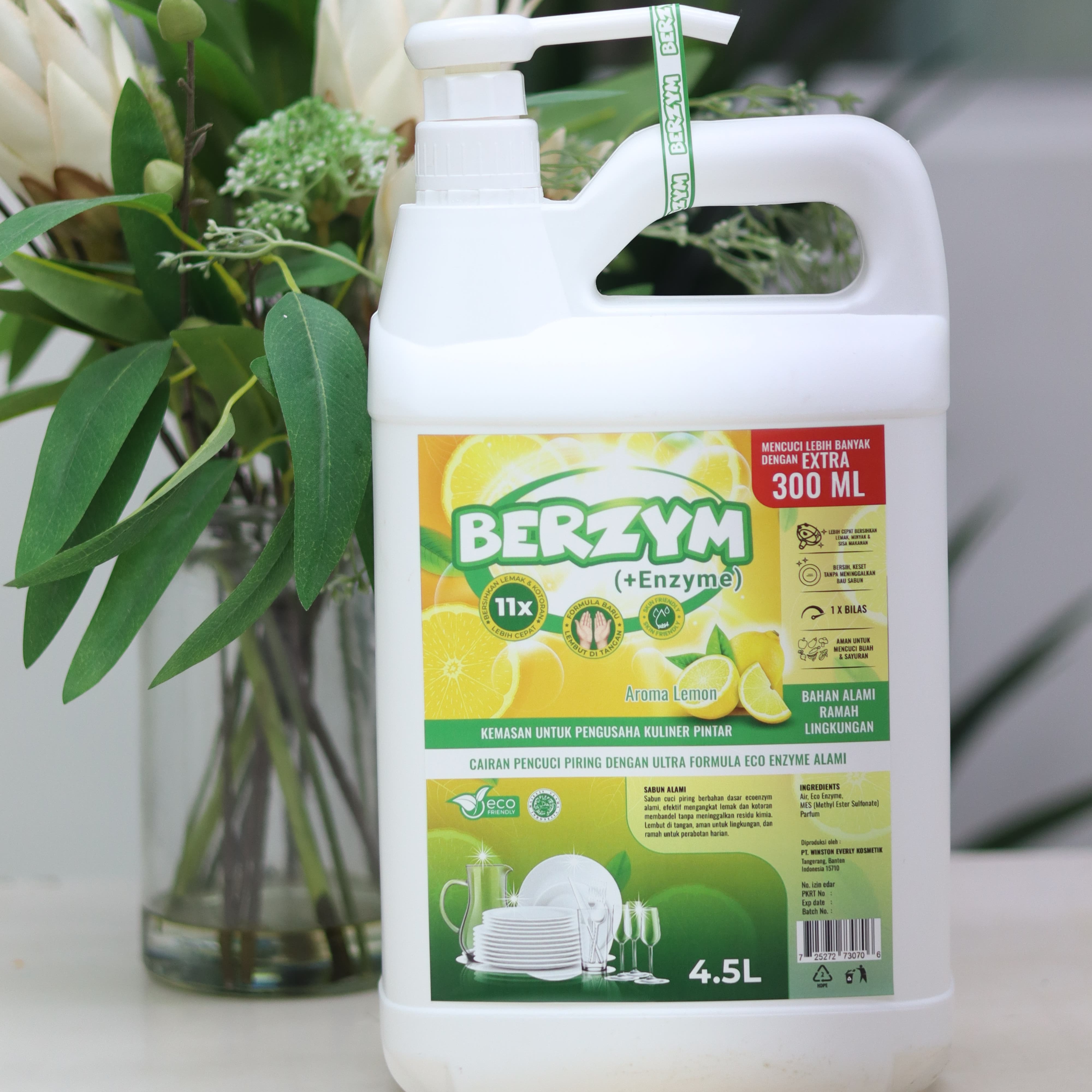 Berzym Product - Dishwashing Liquid - 4500ml