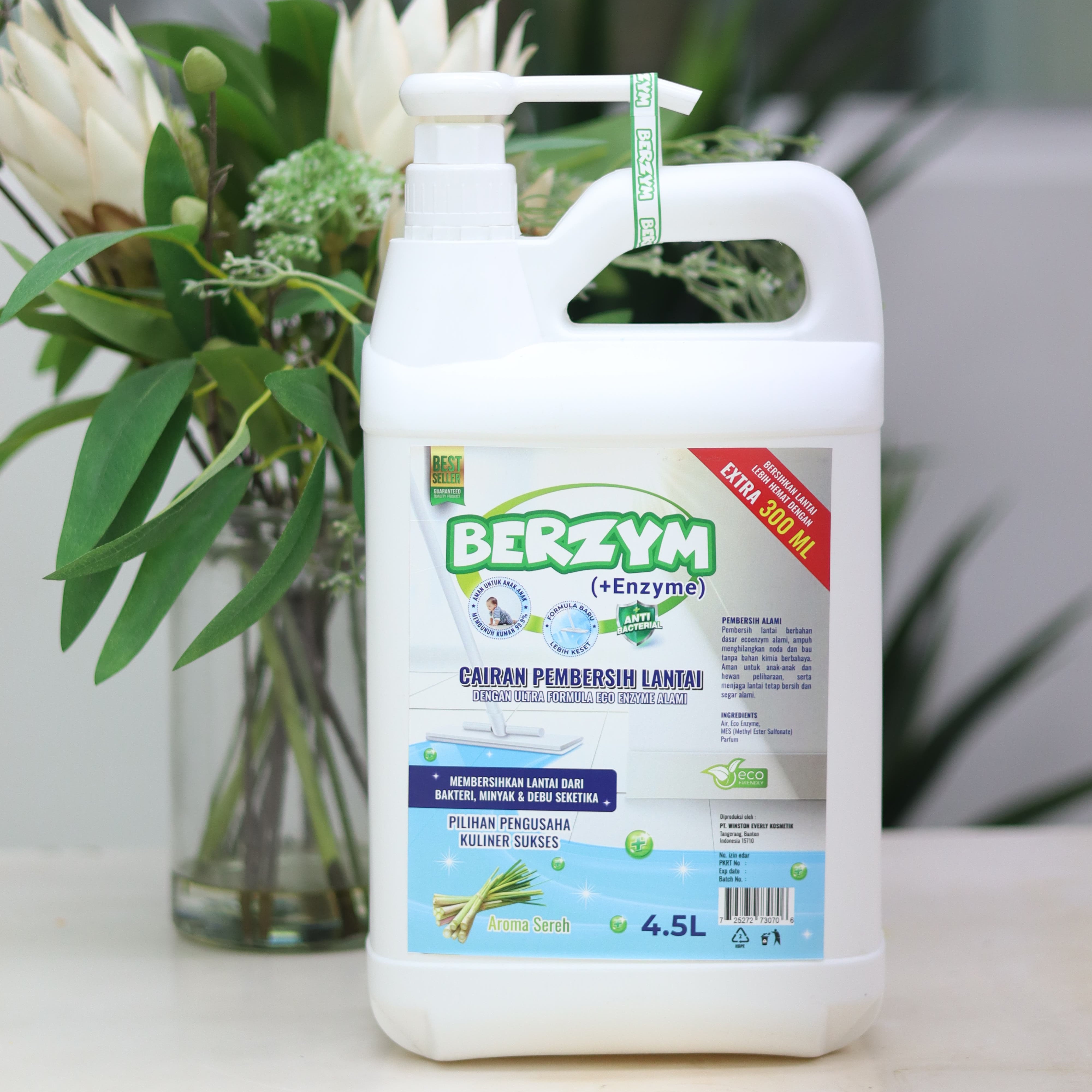 Berzym Product - Floor Cleaner - 4500ml